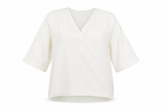 Womens UK Size S F&F White Basic Blouse