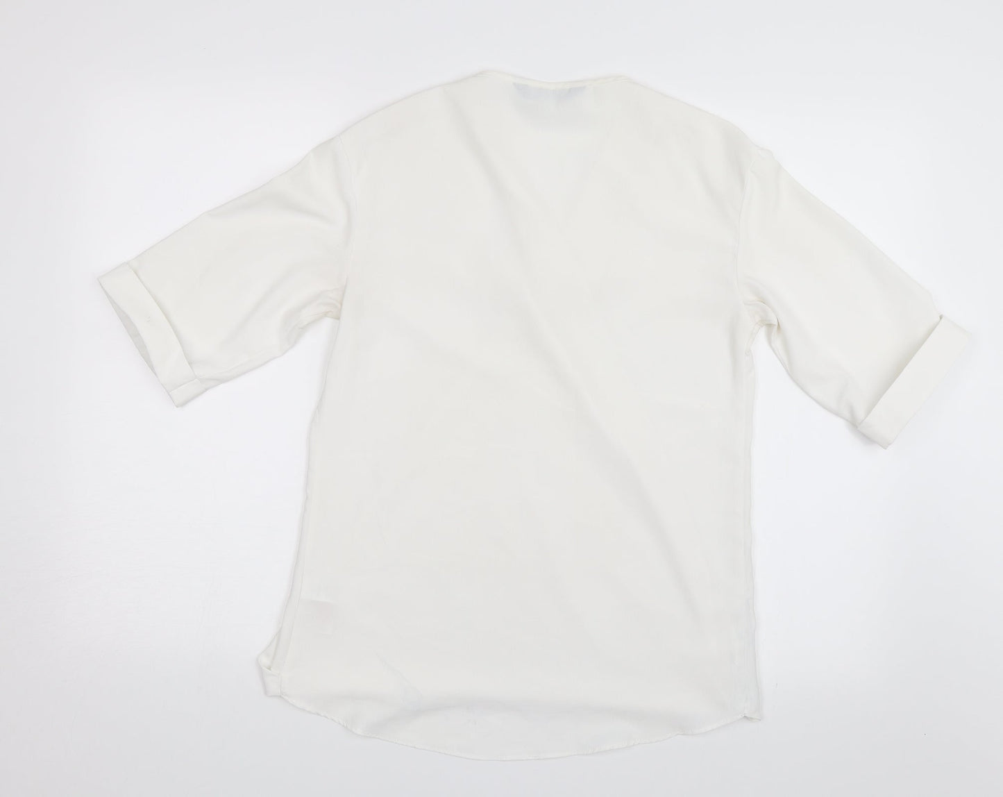 F&F Womens White   Basic Blouse Size S