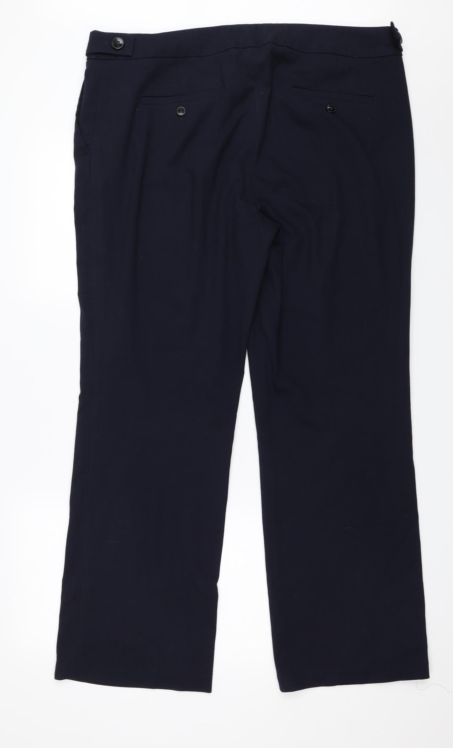 Womens UK Size 8 NEXT Regular Fit  Blue Trousers
