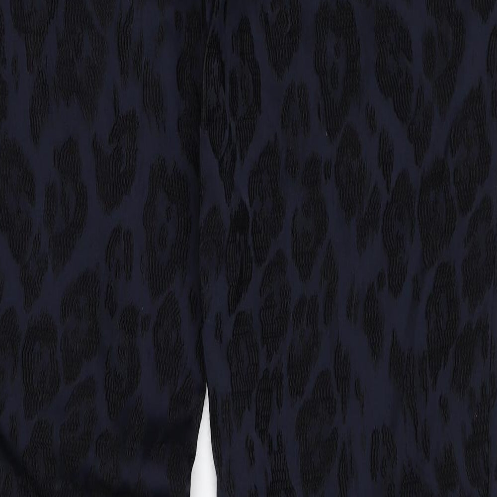 Womens UK Size M Zara Regular Fit  Blue Trousers