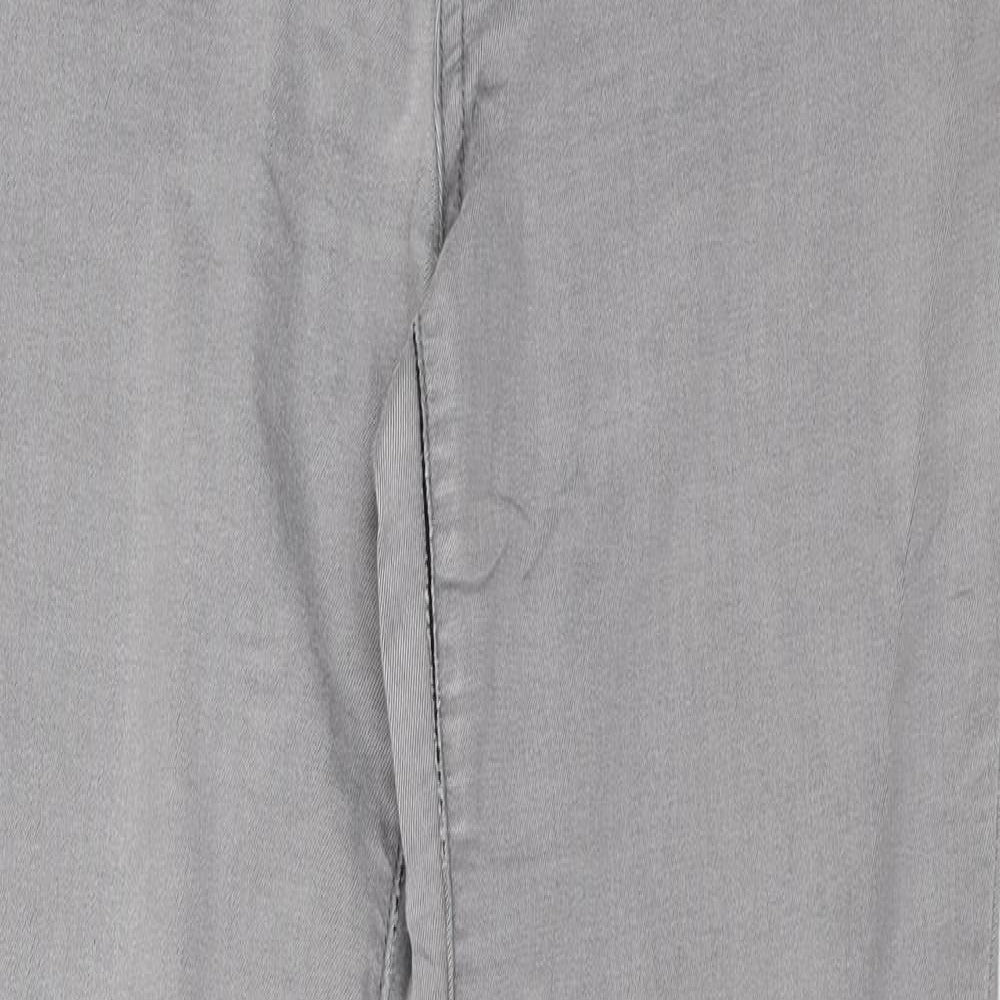 24/7 Womens Grey   Skinny Jeans Size 10 L28 in