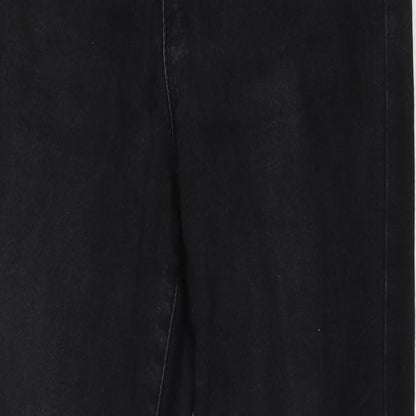 Denim & Co. Womens Black  Denim Skinny Jeans Size 10 L27 in