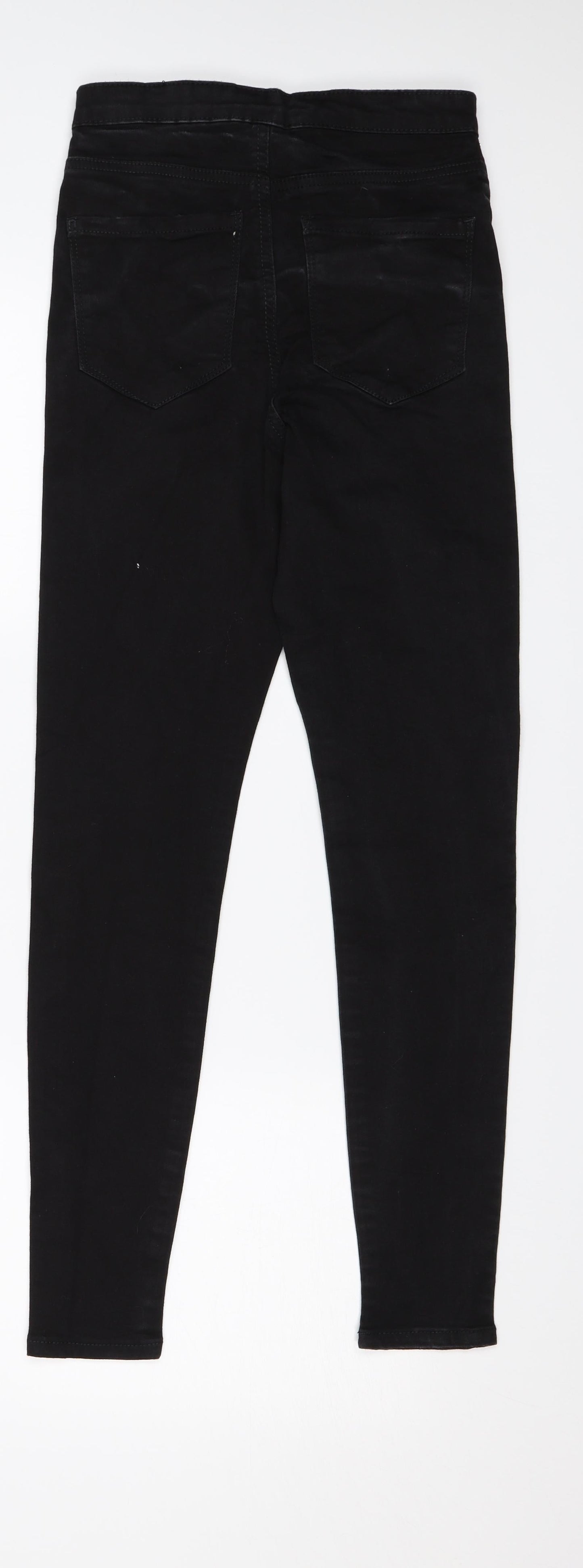 Denim & Co. Womens Black  Denim Skinny Jeans Size 6 L27 in