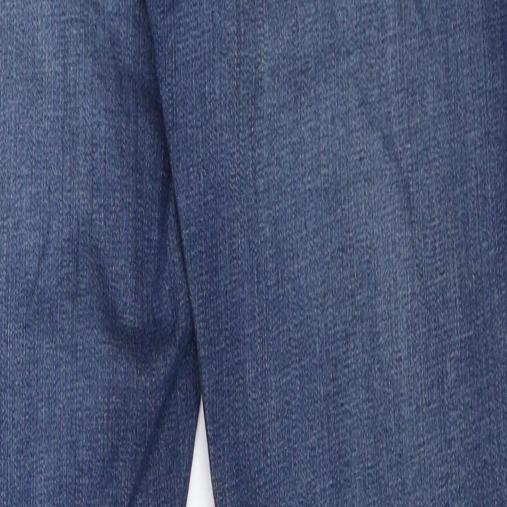 Topshop Womens Blue  Denim Skinny Jeans Size 28 L27 in