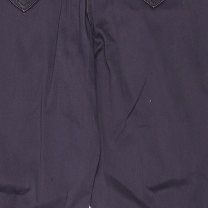 George Womens Purple   Straight Jeans Size 14 L26 in