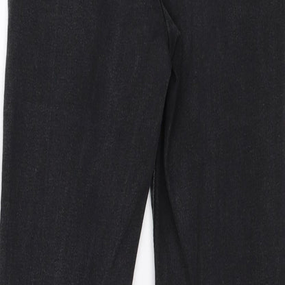 Denim & Co. Womens Black  Denim Skinny Jeans Size 8 L26 in
