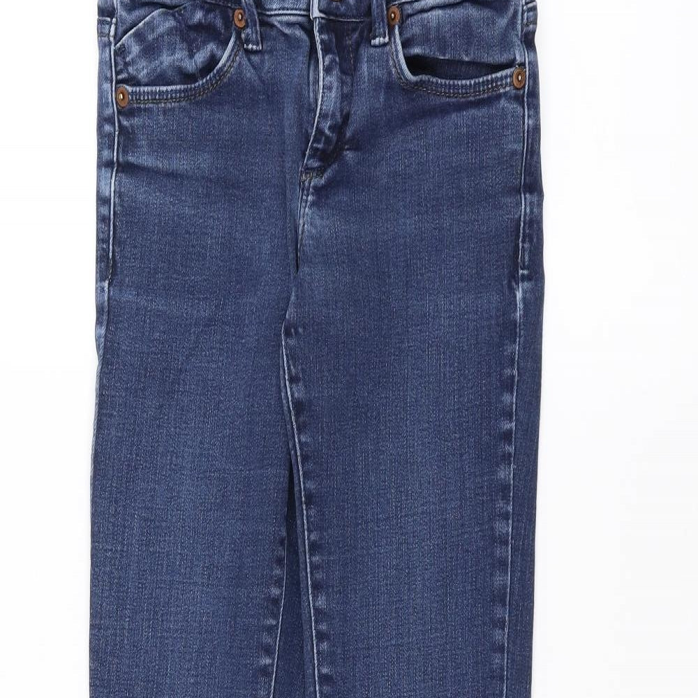 Topshop Womens Blue  Denim Skinny Jeans Size 25 L32 in