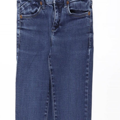 Topshop Womens Blue  Denim Skinny Jeans Size 25 L32 in