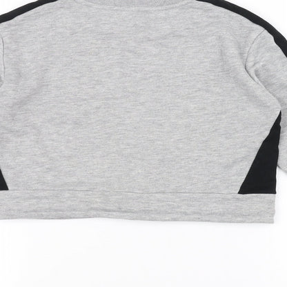 closure Boys Grey   Pullover Jumper Size 12-13 Years