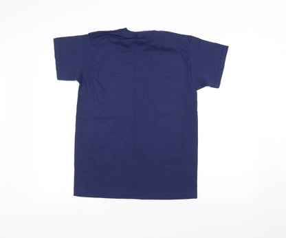 Fruit of the Loom Girls Blue   Basic T-Shirt Size 12-13 Years  - Gaming
