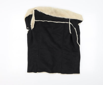 Papaya Womens Black   Jacket  Size S