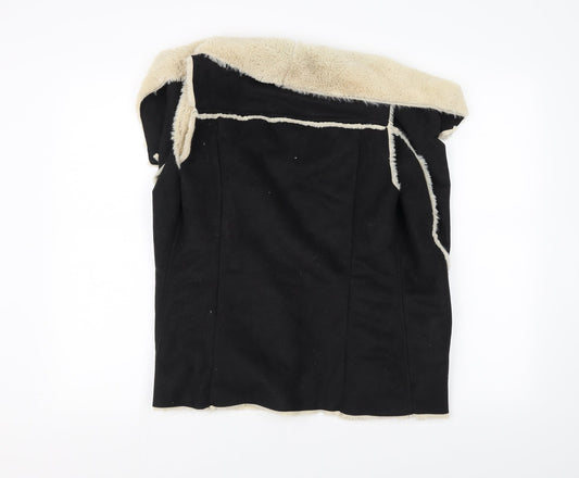 Papaya Womens Black   Jacket  Size S