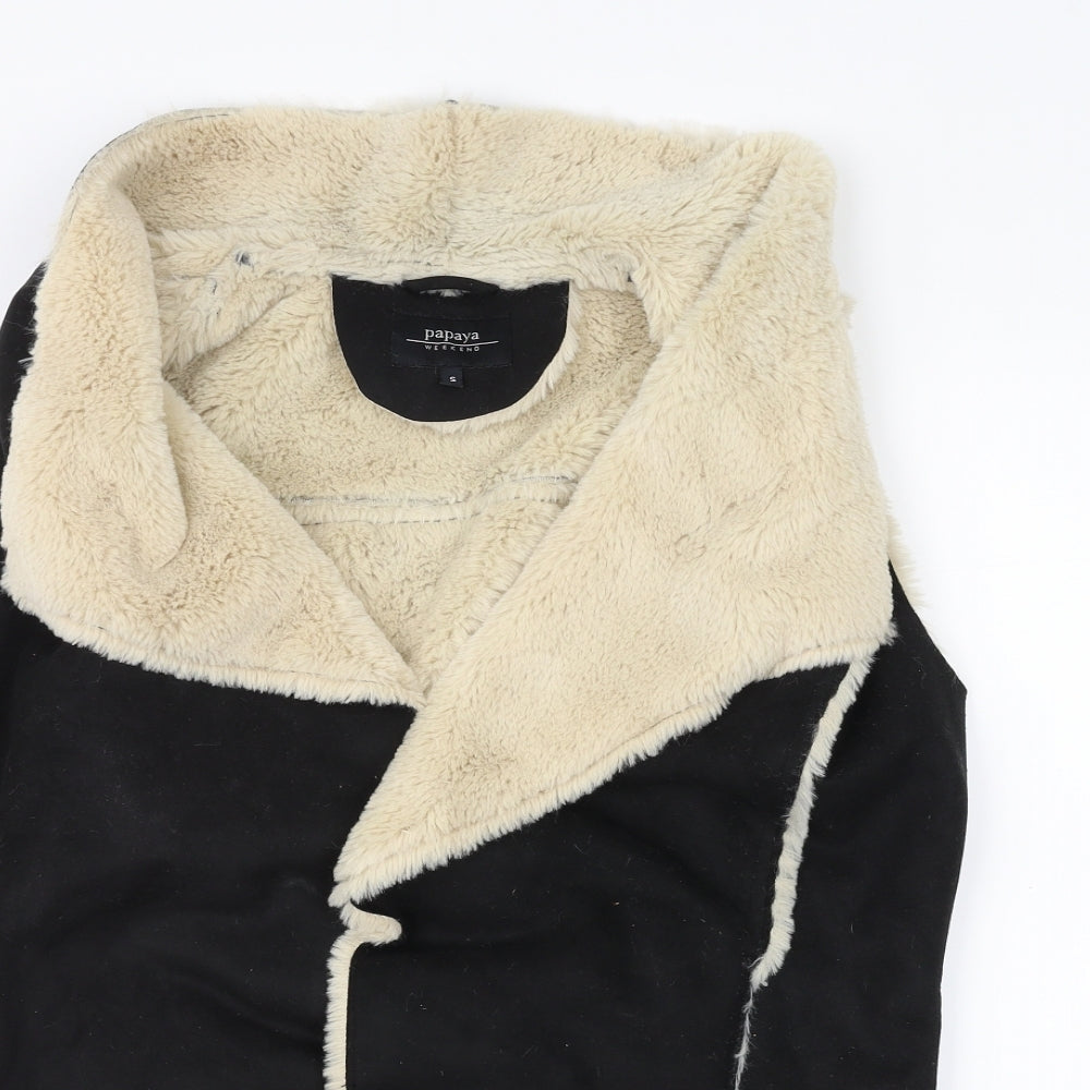 Papaya Womens Black   Jacket  Size S