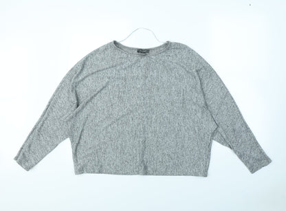 Primark Womens Grey   Pullover Jumper Size M