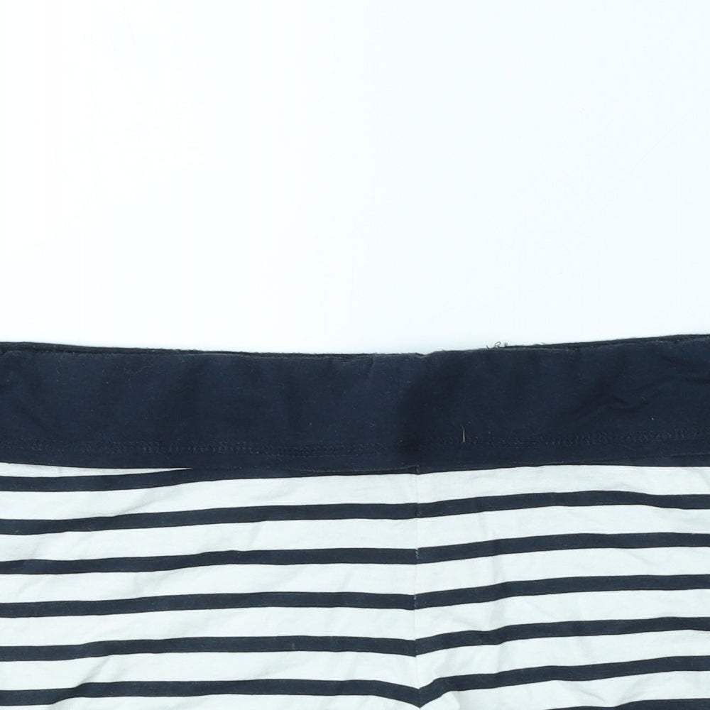 Atmosphere Womens Blue Striped  Hot Pants Shorts Size 14