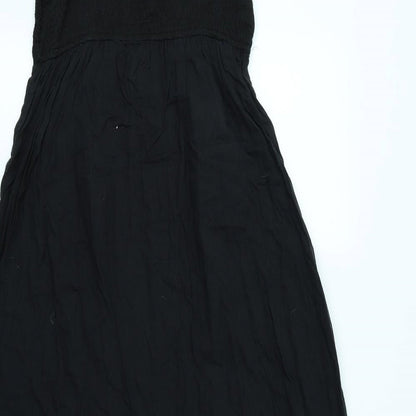 Preworn Womens Black   Fit & Flare  Size 8