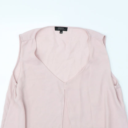 Papaya Womens Pink   Basic Tank Size 10