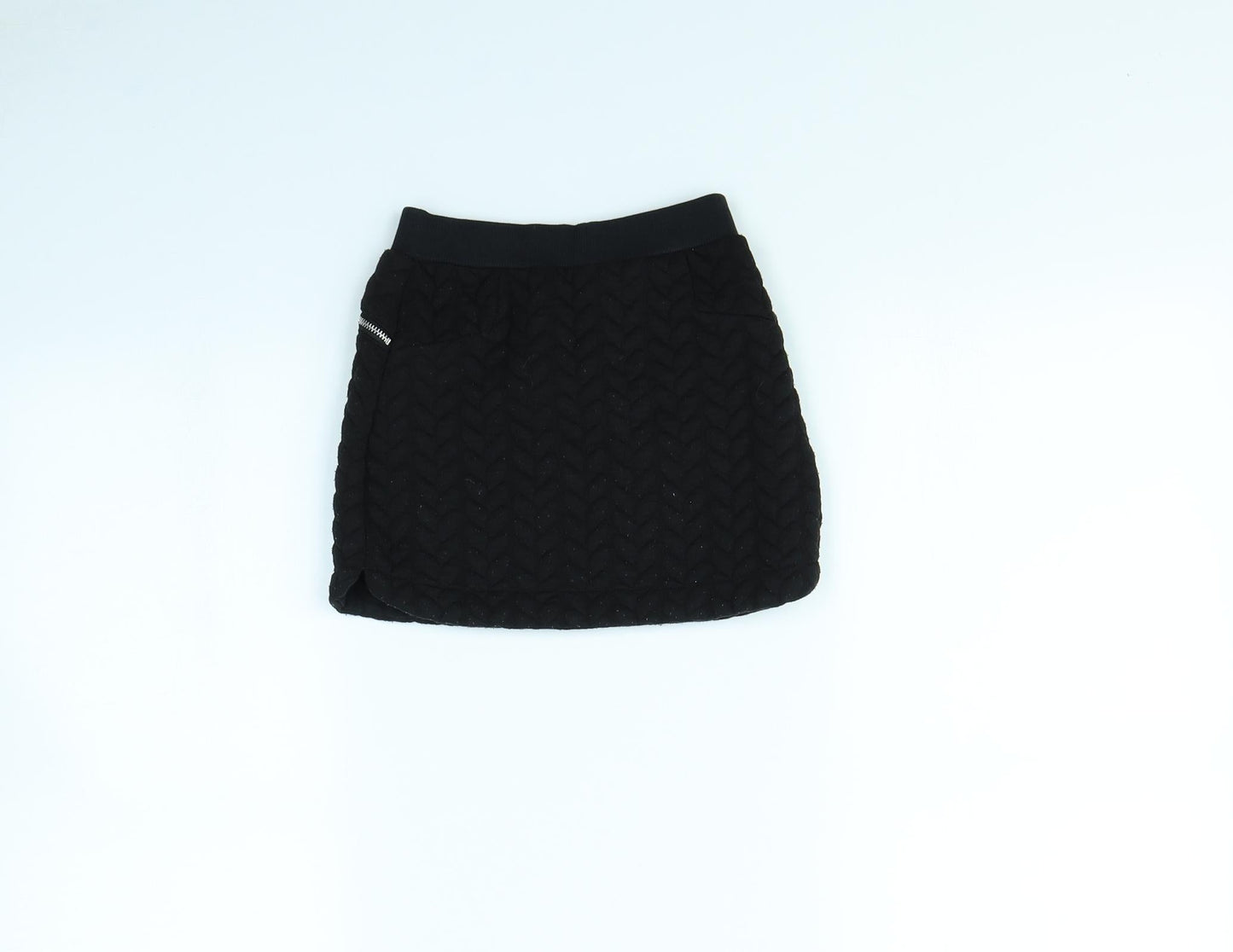 NEXT Girls Black   Mini Skirt Size 4 Years