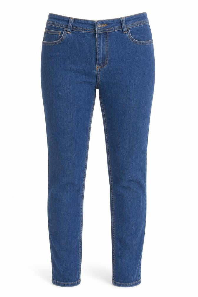Womens UK Size 28 in In Extenso Regular Fit Straight Blue Jeans