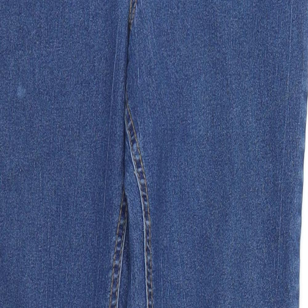 Womens UK Size 28 in In Extenso Regular Fit Straight Blue Jeans