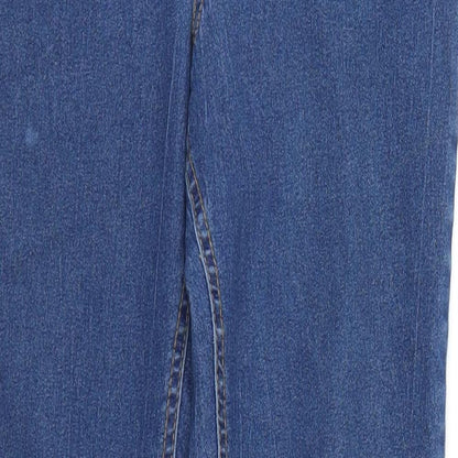 Womens UK Size 28 in In Extenso Regular Fit Straight Blue Jeans