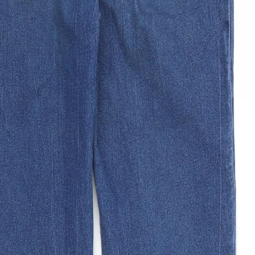 Womens UK Size 28 in In Extenso Regular Fit Straight Blue Jeans