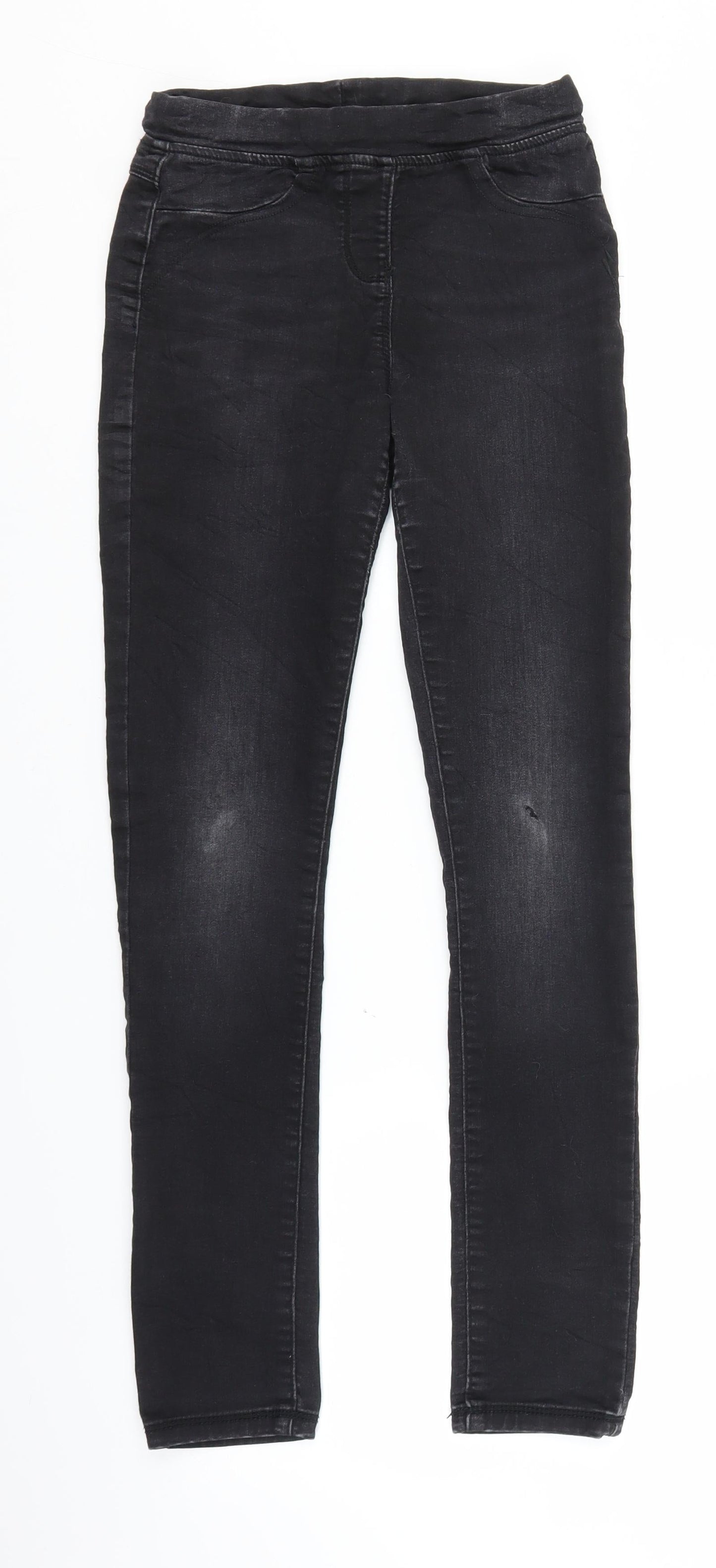 TAO Girls Black  Denim Straight Jeans Size 12 Years