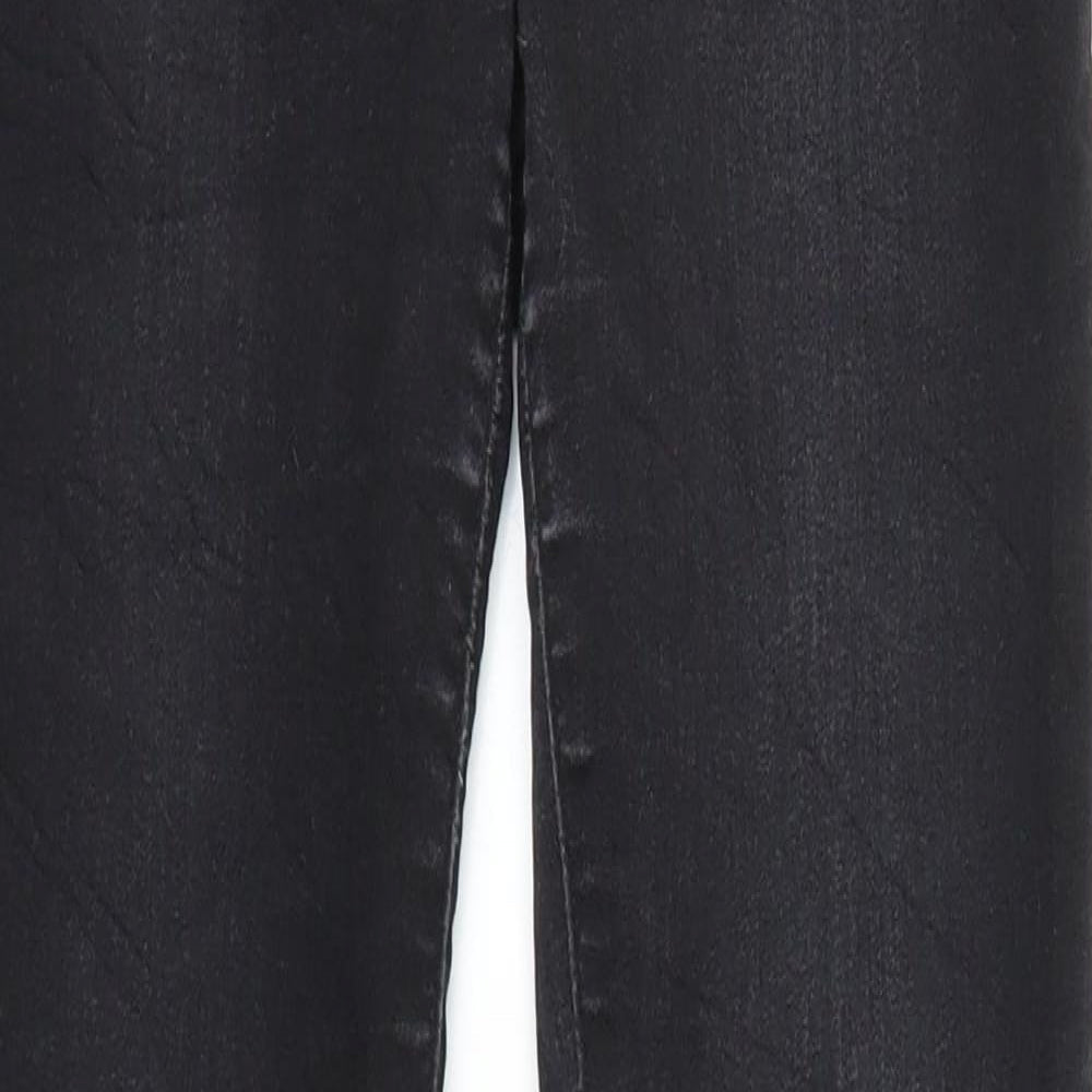 TAO Girls Black  Denim Straight Jeans Size 12 Years