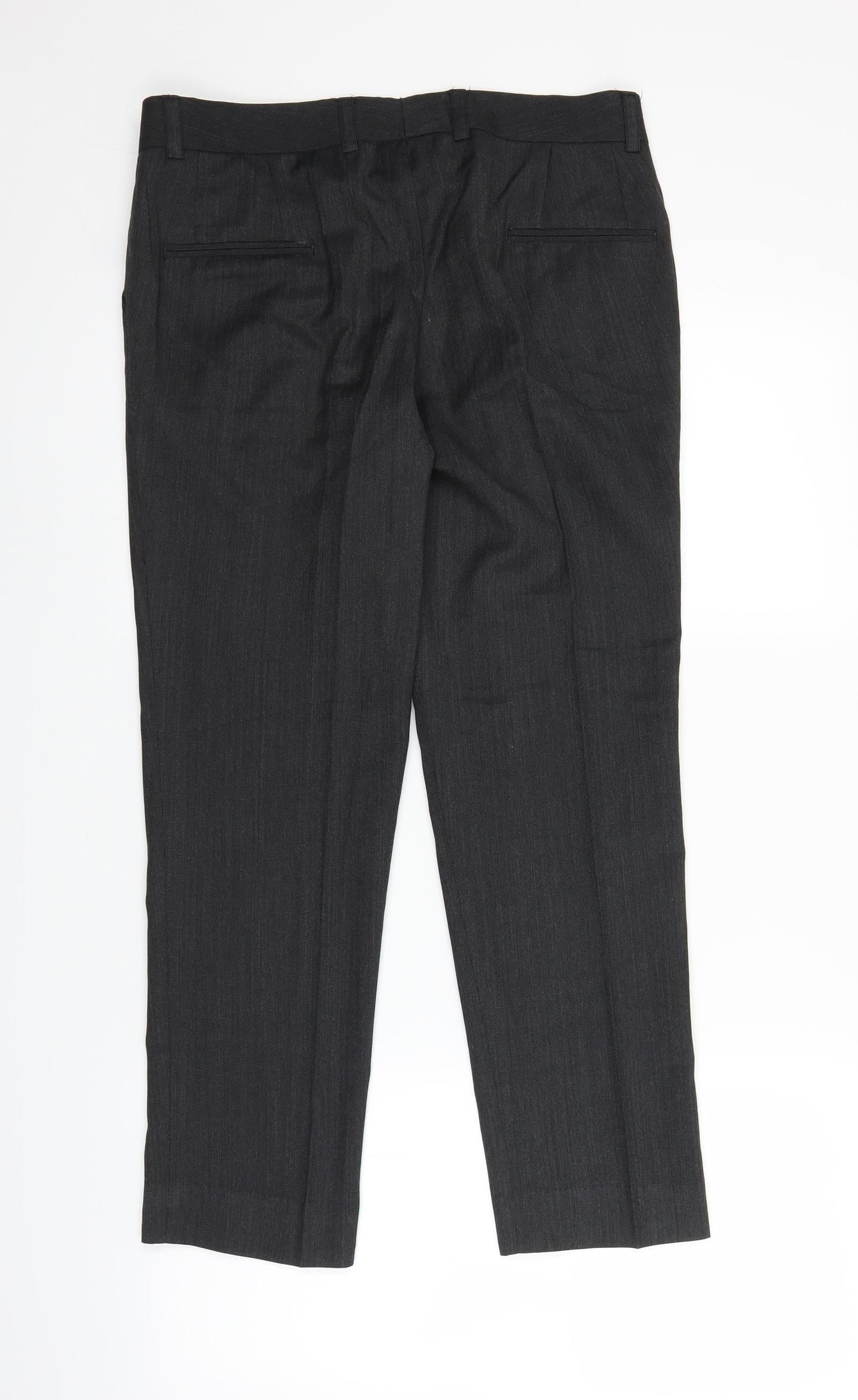 Womens UK Size 31 in Preworn Regular Fit  Grey Trousers