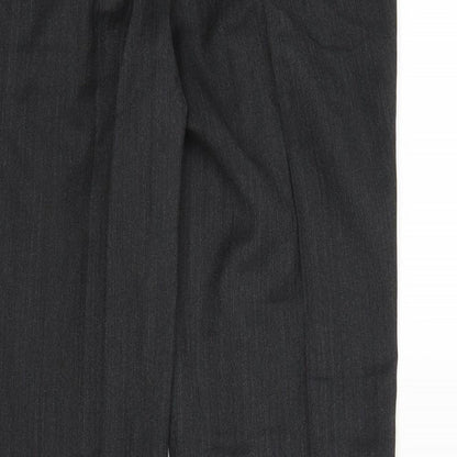 Womens UK Size 31 in Preworn Regular Fit  Grey Trousers