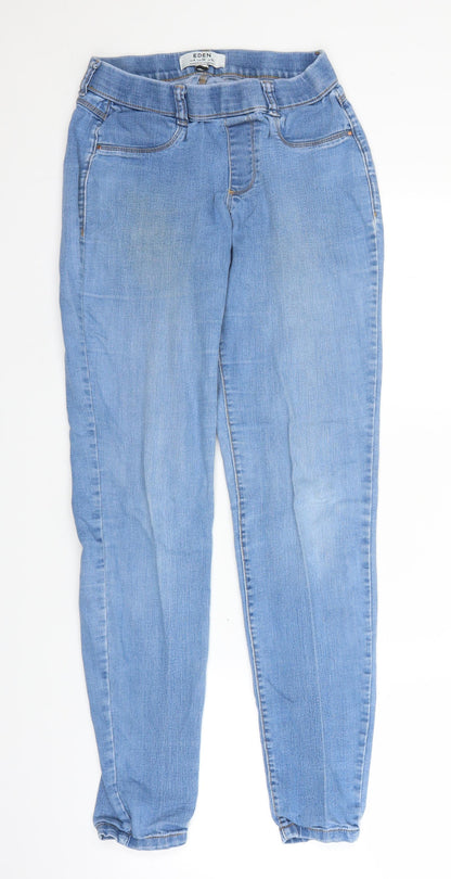Womens UK Size 8 Eden Regular Fit Jegging Blue Jeans