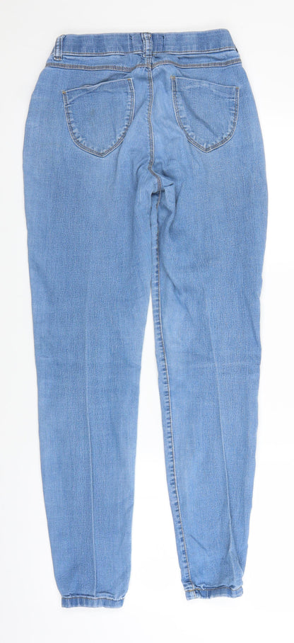 Womens UK Size 8 Eden Regular Fit Jegging Blue Jeans