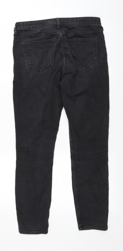 &DENIM Womens Black  Denim Skinny Jeans Size 30 in L27 in