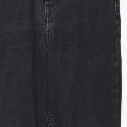 &DENIM Womens Black  Denim Skinny Jeans Size 30 in L27 in