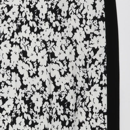 Reggie Design Womens White Floral  Trousers  Size 30 in L26 in