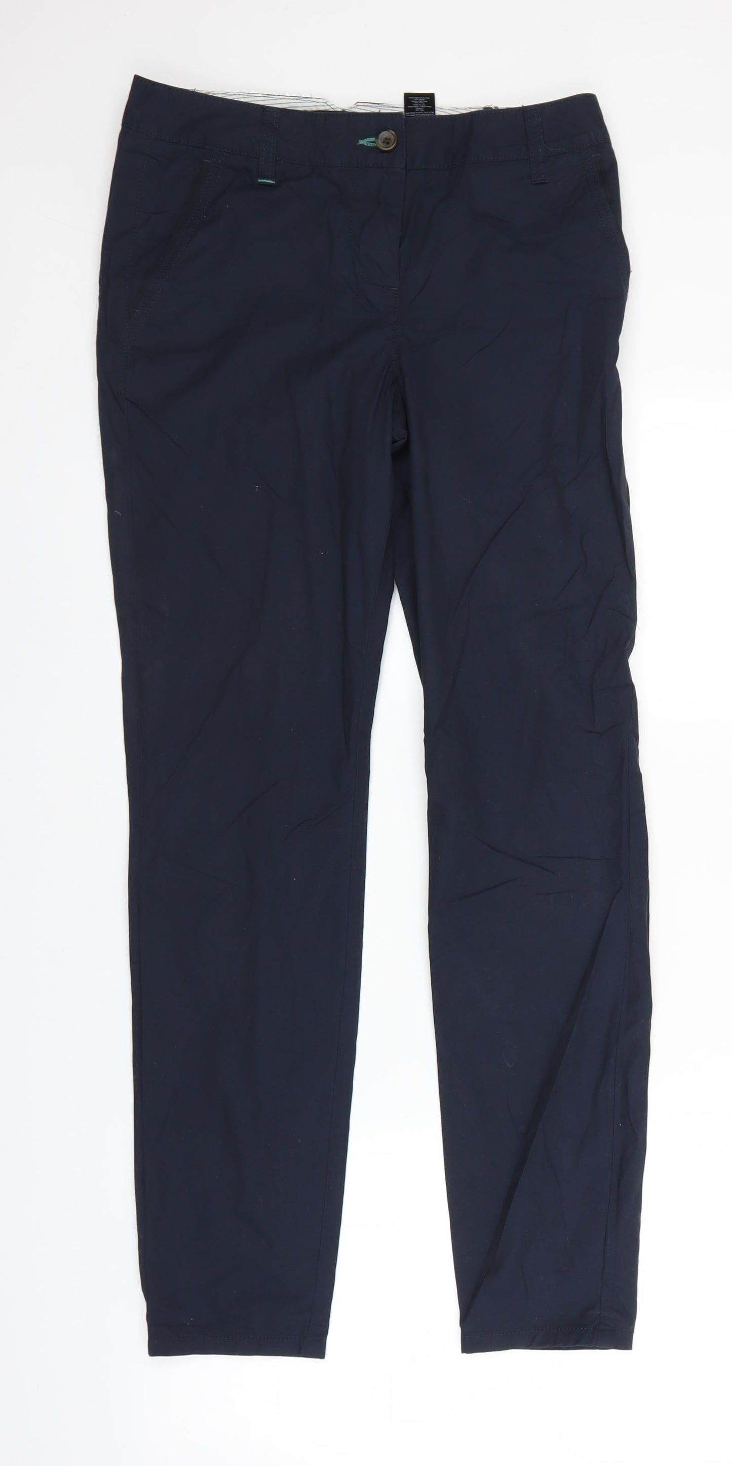 Womens UK Size 6 NEXT Regular Fit  Blue Trousers