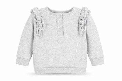 Marks & Spencer Girls Grey   Basic T-Shirt Size 3-6 Months