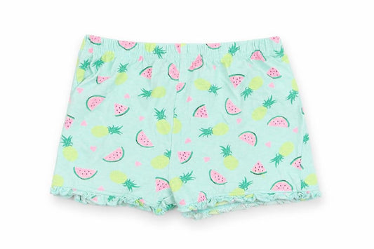 Preworn Boys Green   Sweat Shorts Size 2 Years