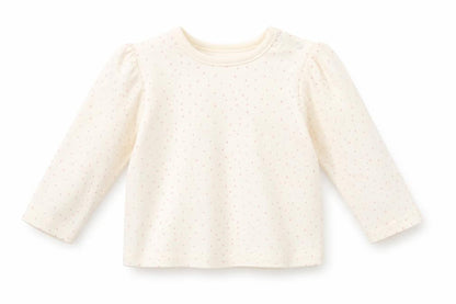 diney Girls Beige   Basic T-Shirt Size 3-6 Months