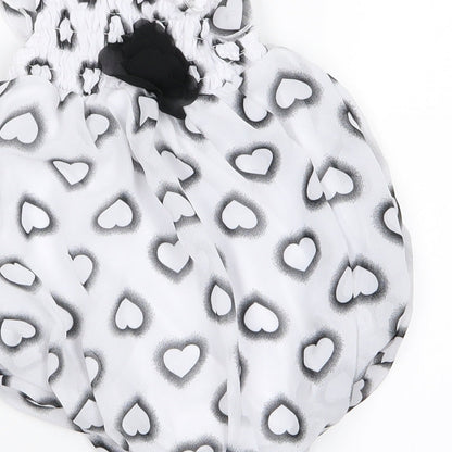 bon beb Girls Grey Animal Print  A-Line  Size 6-9 Months