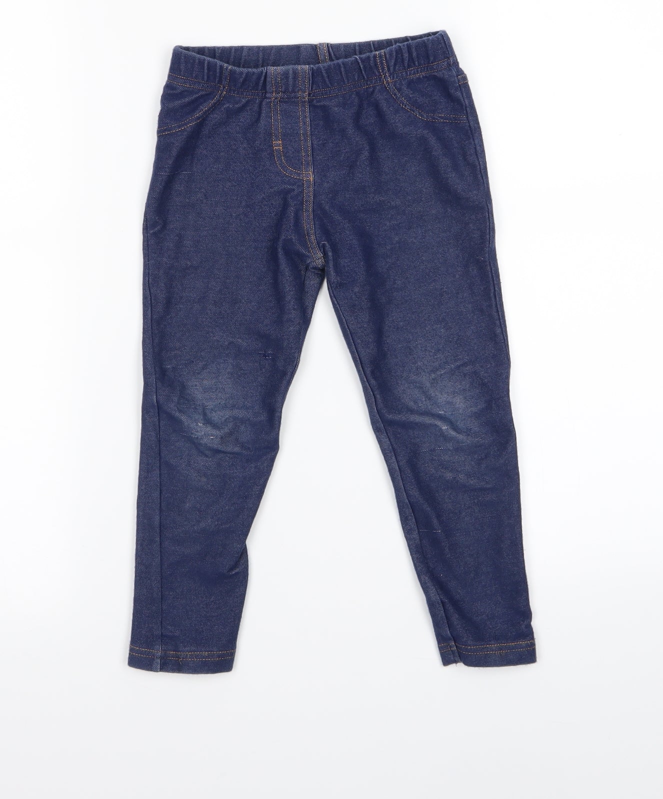 TU Girls Blue   Jegging Trousers Size 4 Years