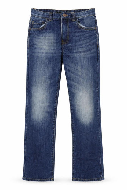 Mens UK Size 16 Primark Regular Fit Bootcut Blue Jeans