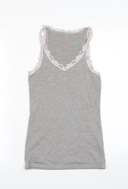 love lounge Womens Grey   Tunic T-Shirt Size XS