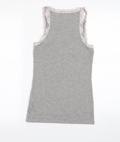 love lounge Womens Grey   Tunic T-Shirt Size XS