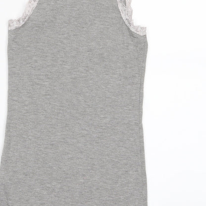 love lounge Womens Grey   Tunic T-Shirt Size XS