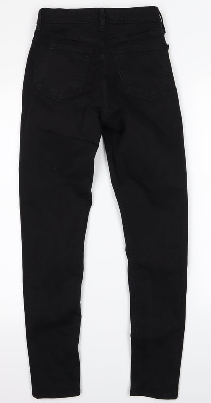 Topshop Womens Black   Skinny Jeans Size 26 L27 in