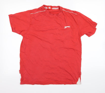 Slazenger Mens Red    T-Shirt Size XS
