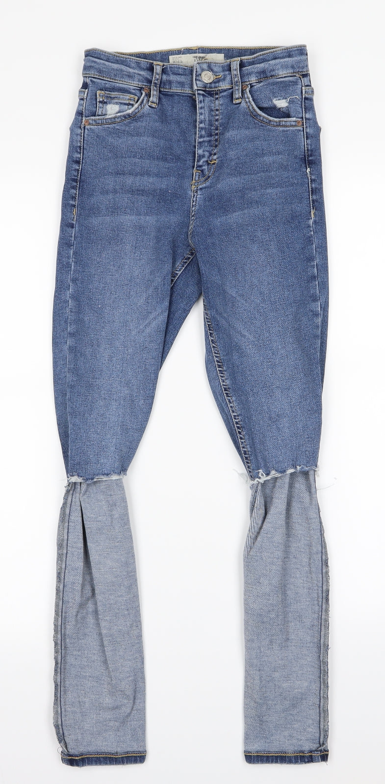Womens UK Size 25 in jamie Regular Fit Skinny Blue Jeans