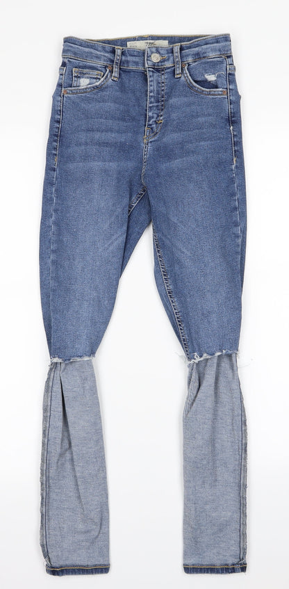 Womens UK Size 25 in jamie Regular Fit Skinny Blue Jeans