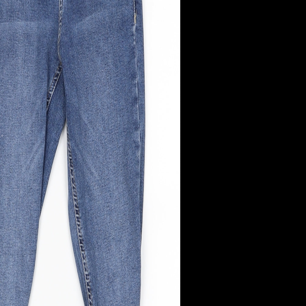 Womens UK Size 25 in jamie Regular Fit Skinny Blue Jeans